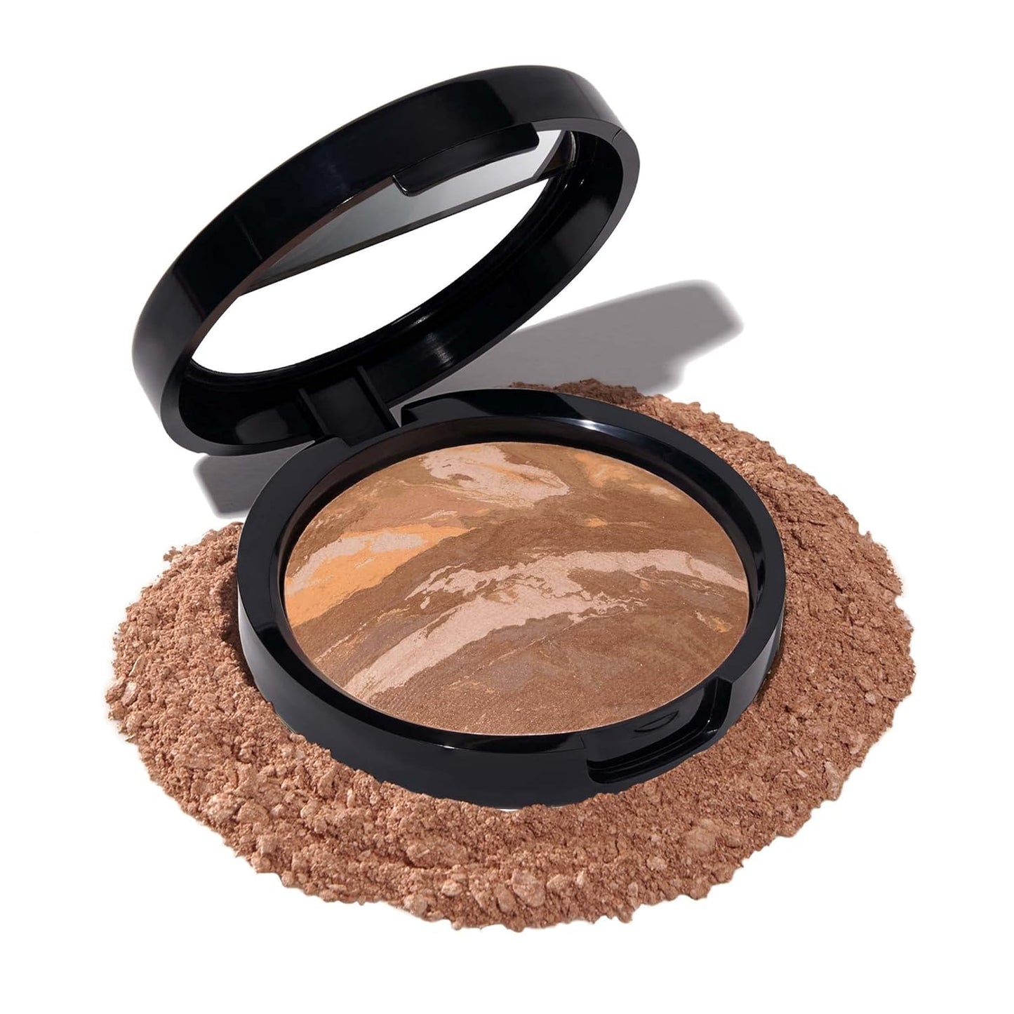 Award-Winning Baked Balance-N-Brighten Color Correcting Powder Foundation - Fair - Buildable Light to Medium Coverage - Demi-Matte Natural Finish