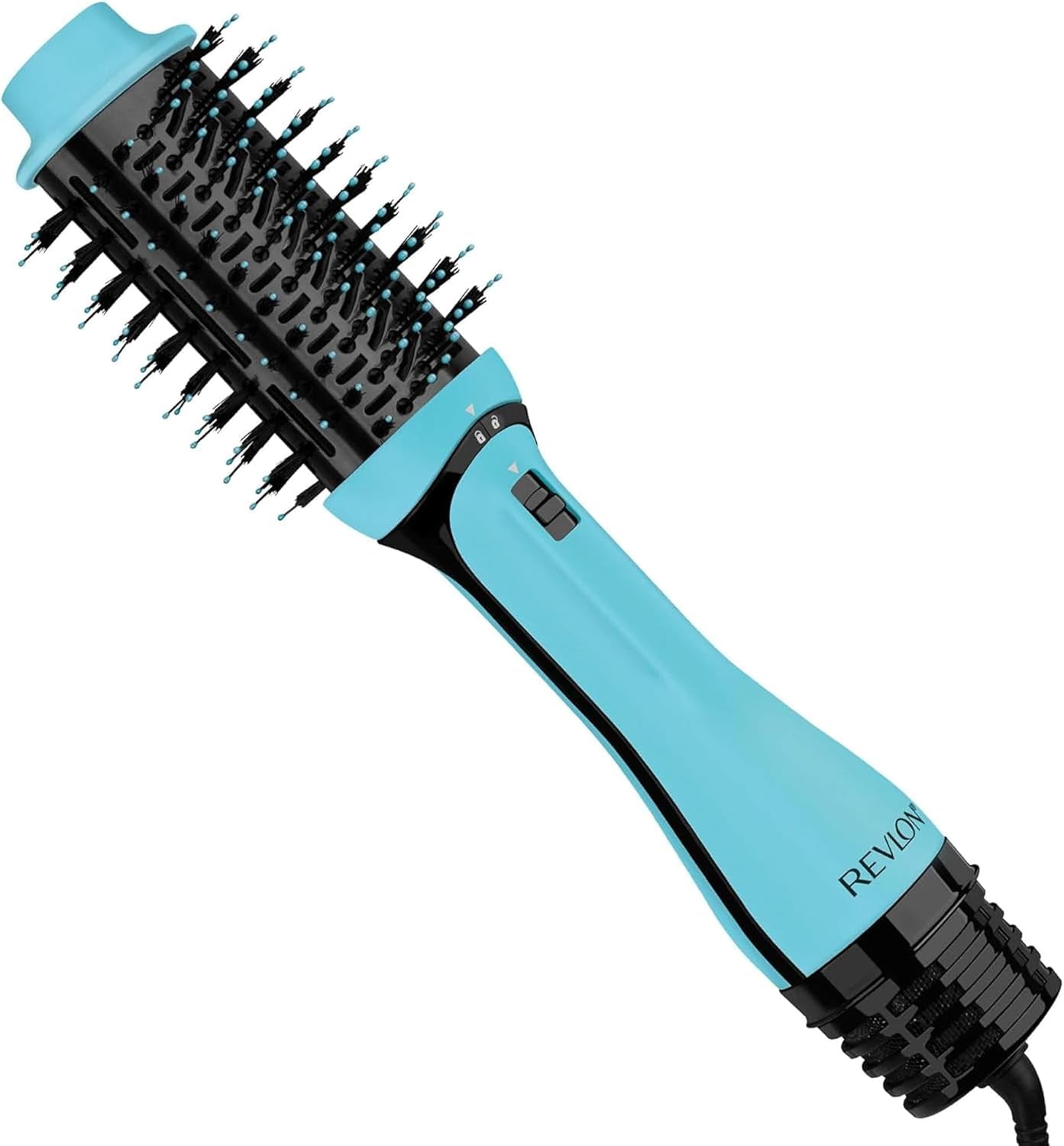 One-Step Volumizer Hair Dryer and Styler – Easy Salon-Style Blowouts – Less Frizz, More Shine, and Reduced Heat Damage, for All Hair Types and Lengths (Black)