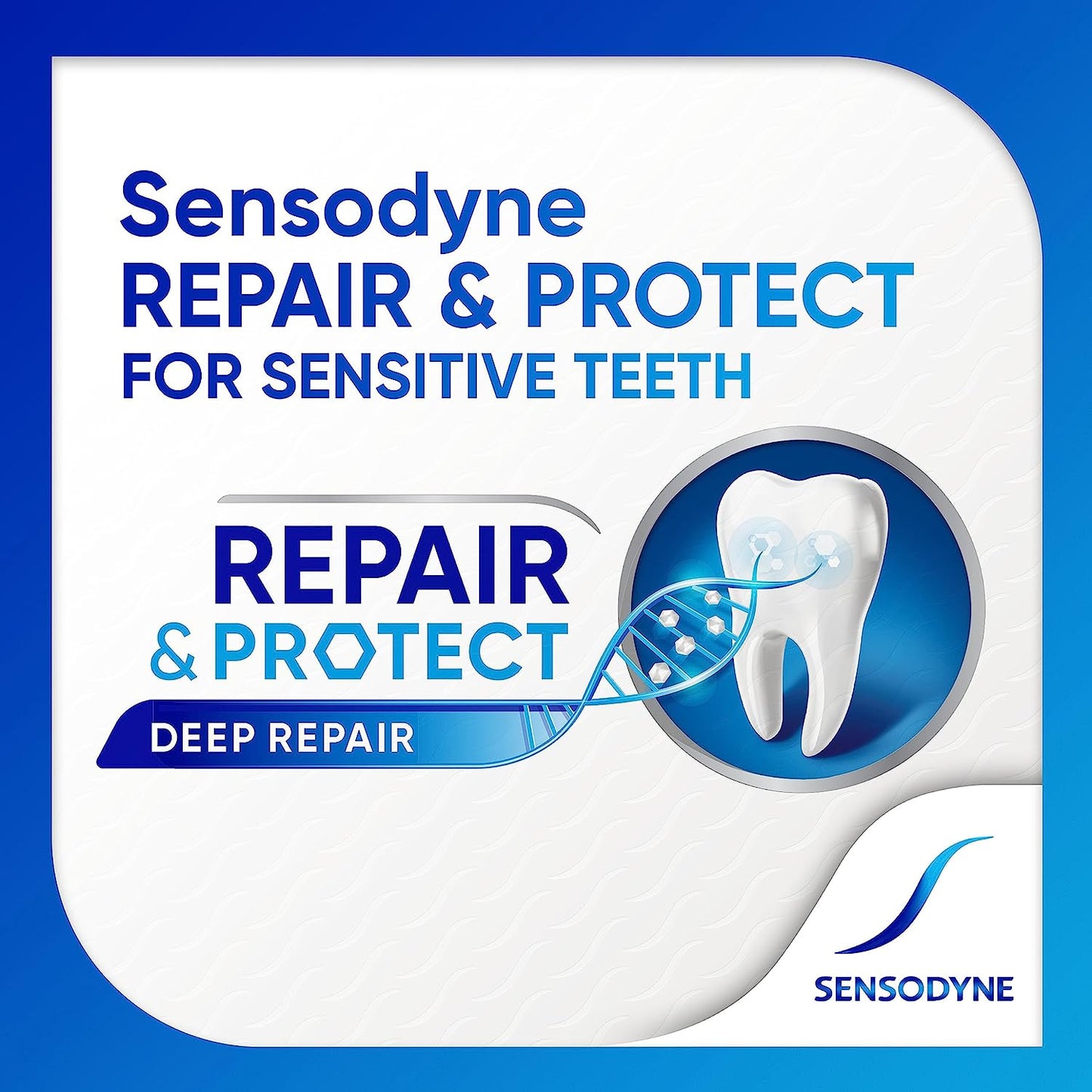 Repair and Protect Whitening Toothpaste, Toothpaste for Sensitive Teeth and Cavity Prevention, 3.4 Oz (Pack of 2)