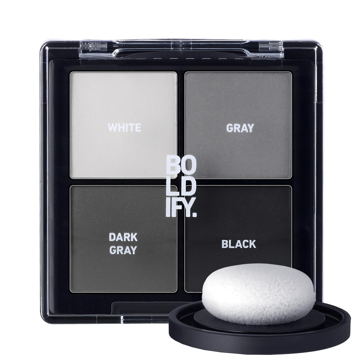 Hairline Powder - Root Touch up Hair Color for Gray Coverage - Bald Spot Concealing Hair Powder for Women & Men - 48-Hour Stain-Proof - Dark Brown