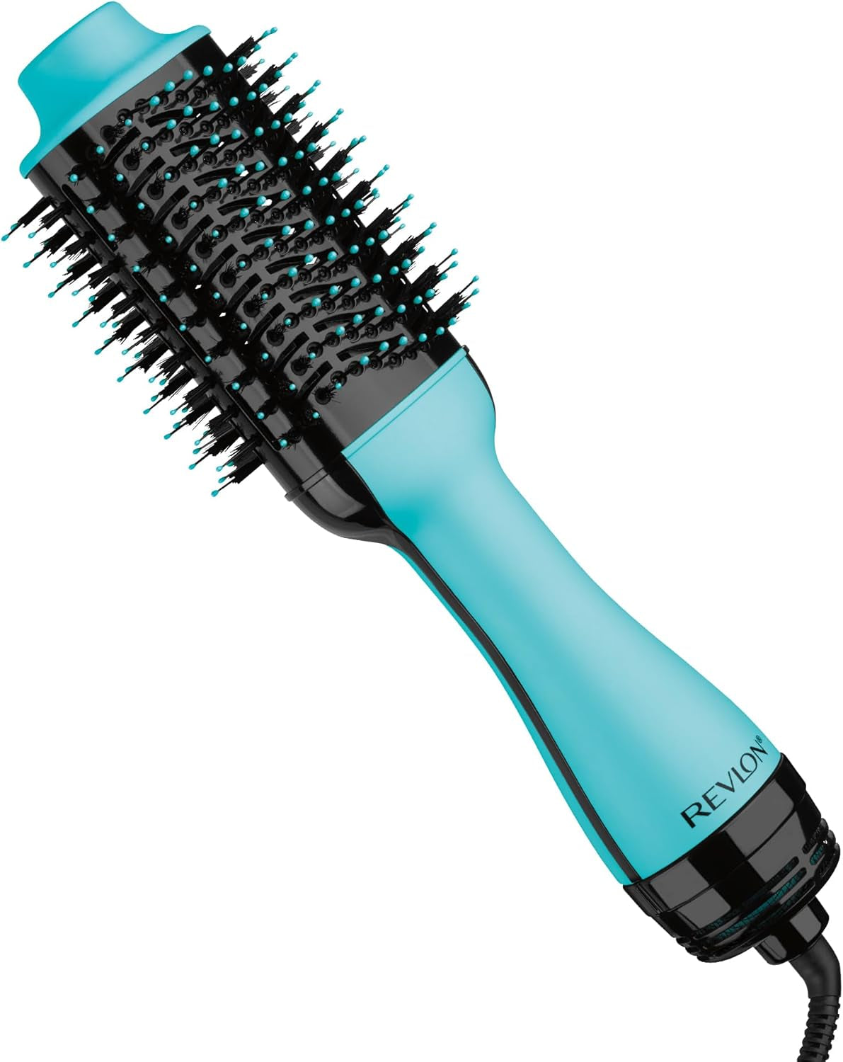 One-Step Volumizer Hair Dryer and Styler – Easy Salon-Style Blowouts – Less Frizz, More Shine, and Reduced Heat Damage, for All Hair Types and Lengths (Black)