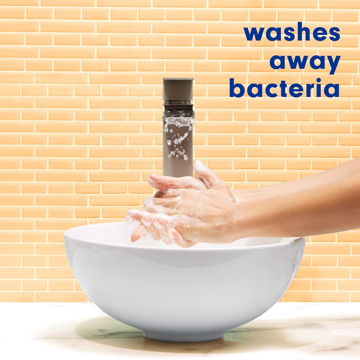 44571 Antibacterial Hand Soap, Crisp Clean, 11 1/4 Oz Pump Bottle, 6/Carton
