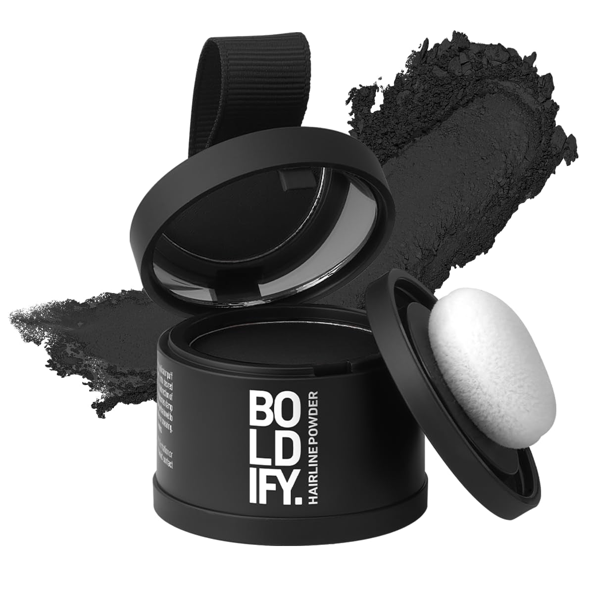 Hairline Powder - Root Touch up Hair Color for Gray Coverage - Bald Spot Concealing Hair Powder for Women & Men - 48-Hour Stain-Proof - Dark Brown