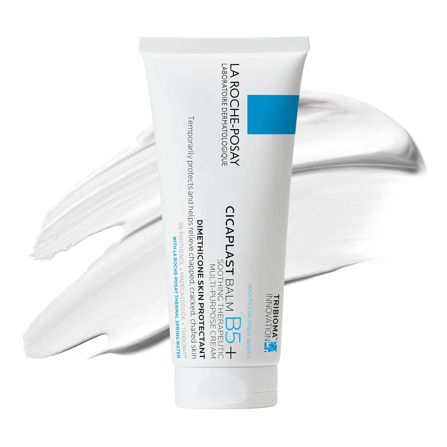 Cicaplast Balm B5, Healing Ointment and Soothing Therapeutic Multi Purpose Cream for Dry & Irritated Skin, Body and Hand Balm, Baby Safe, Fragrance Free