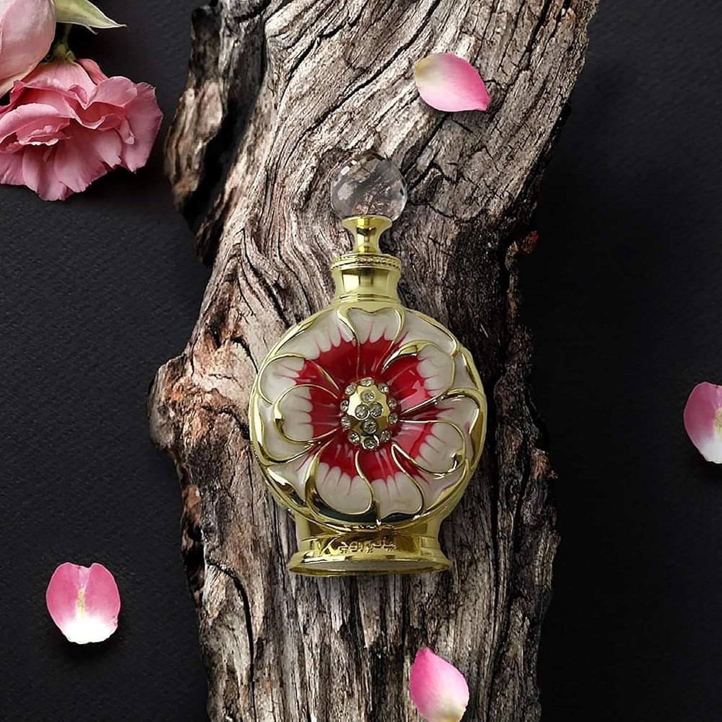 Layali Rouge - Luxury Products from Dubai - Long Lasting Personal Perfume Oil Fragrance - a Seductive Signature Aroma - 0.5 Oz