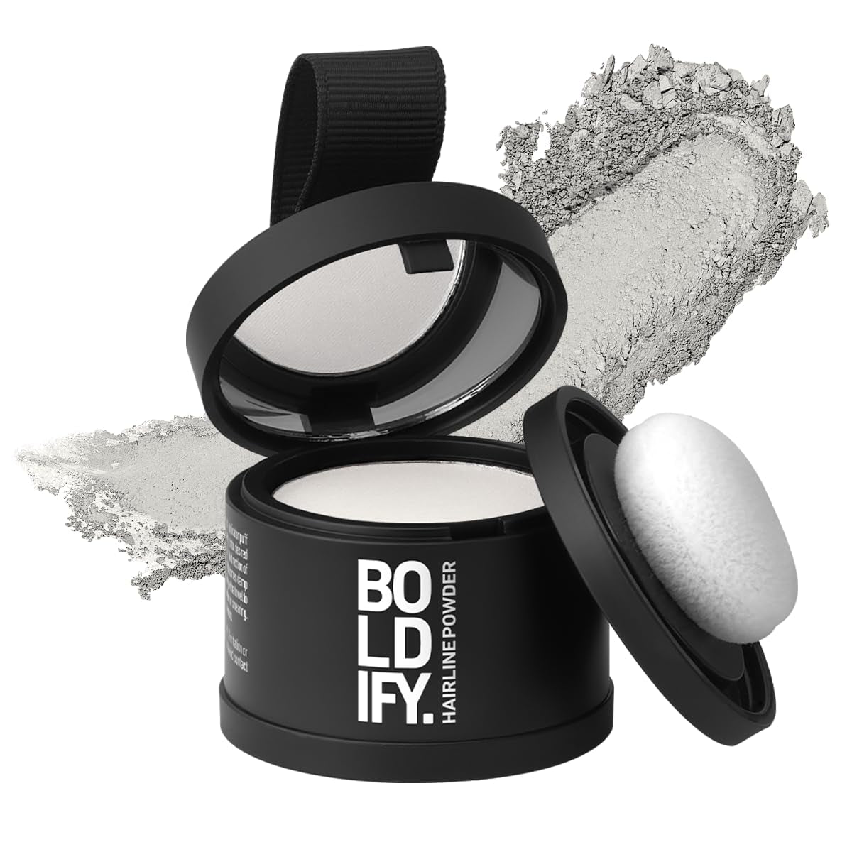 Hairline Powder - Root Touch up Hair Color for Gray Coverage - Bald Spot Concealing Hair Powder for Women & Men - 48-Hour Stain-Proof - Dark Brown