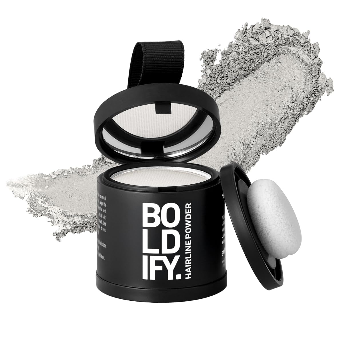 Hairline Powder - Root Touch up Hair Color for Gray Coverage - Bald Spot Concealing Hair Powder for Women & Men - 48-Hour Stain-Proof - Dark Brown