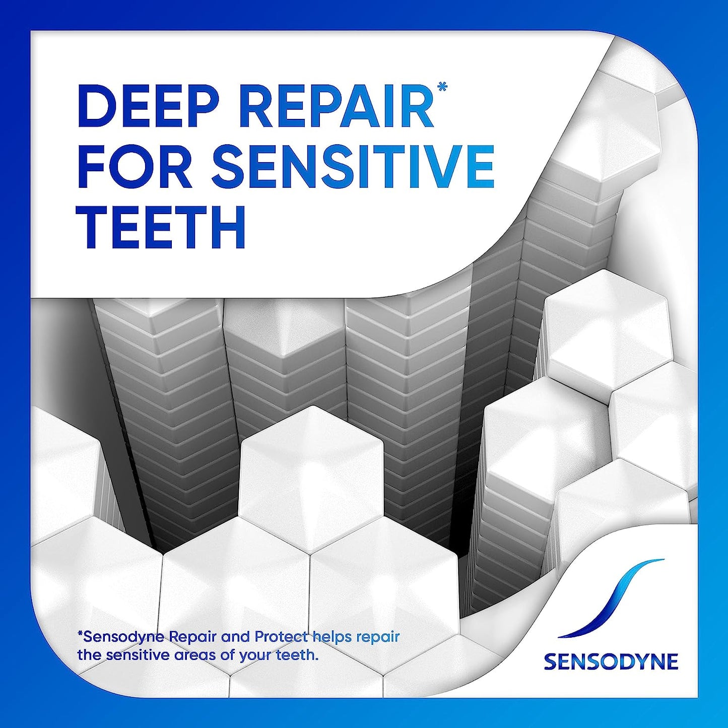 Repair and Protect Whitening Toothpaste, Toothpaste for Sensitive Teeth and Cavity Prevention, 3.4 Oz (Pack of 2)
