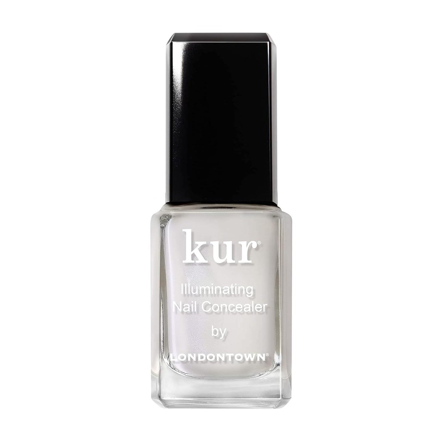 Illuminating Nail Concealer - Sheer Brightening Nail Polish & Strengthener for Yellowing, Damaged or Discolored Nails, Natural Nail Perfector, 21+ Free, 0.4 Fl Oz