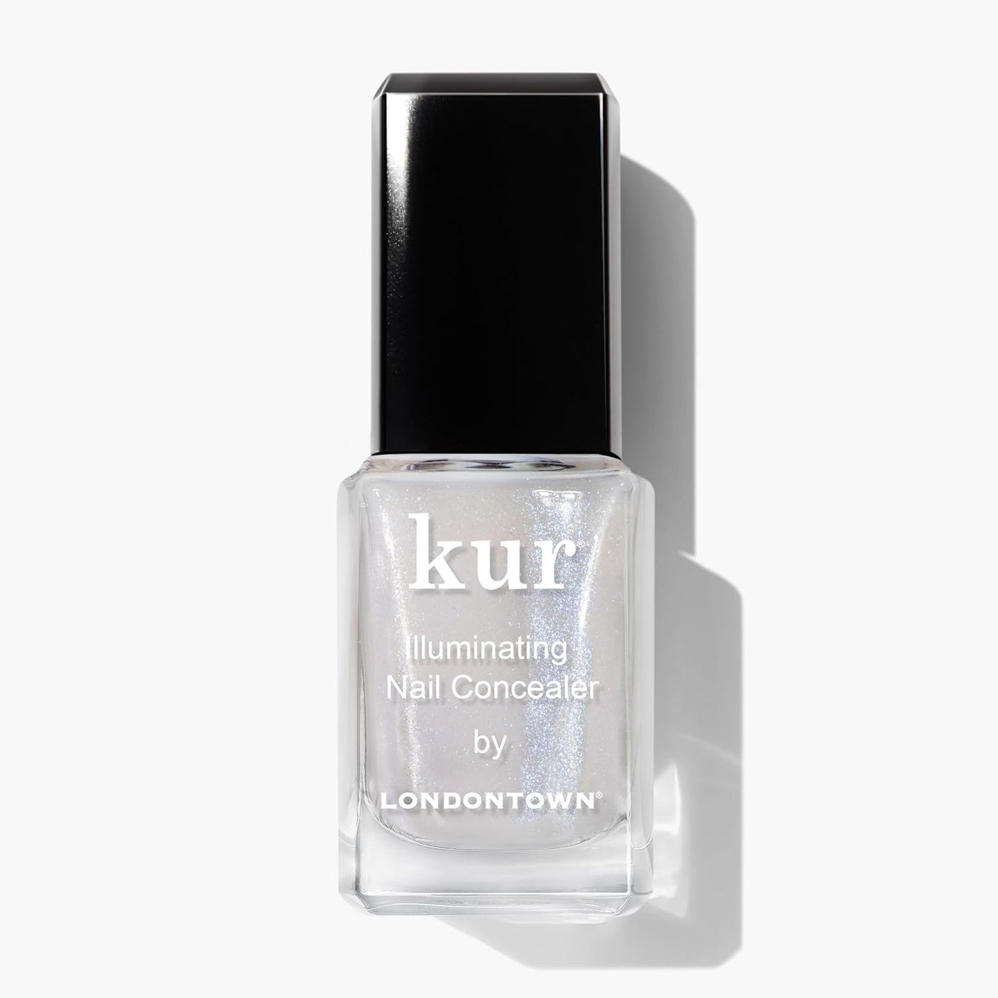 Illuminating Nail Concealer - Sheer Brightening Nail Polish & Strengthener for Yellowing, Damaged or Discolored Nails, Natural Nail Perfector, 21+ Free, 0.4 Fl Oz