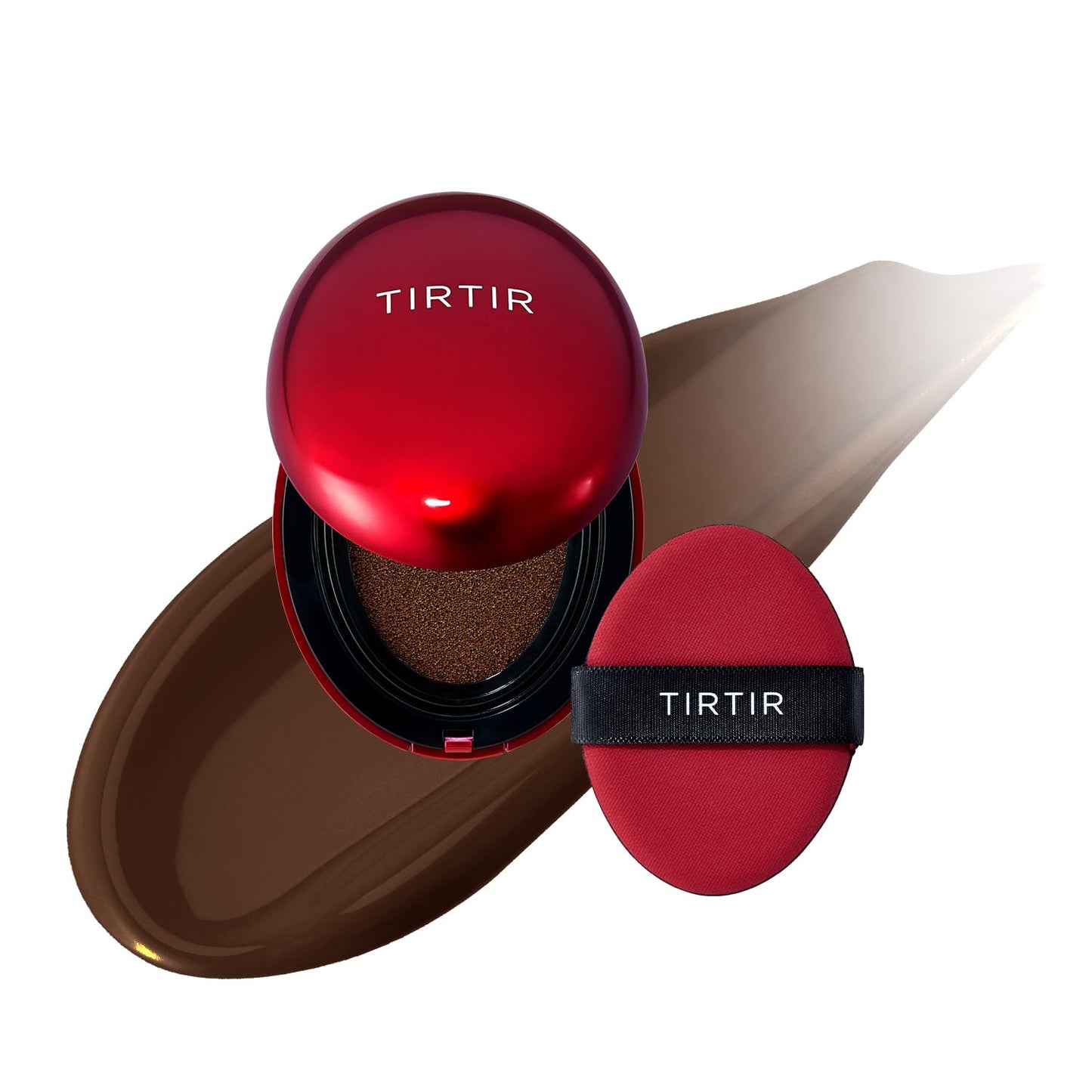 Mask Fit Red Cushion Foundation | Full Coverage, Weightless, Skin Fit, Satin Glow Finish, Korean Makeup BB Foundation, Beauty, Tattoo Cover Up, Buildable (#23N Sand, 0.63 Fl Oz)
