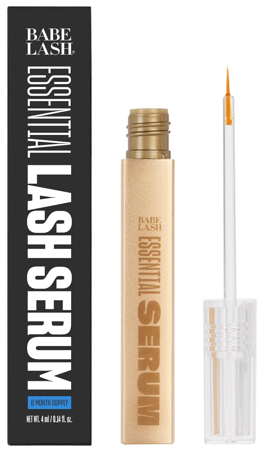 Lash Serum - Fuller & Longer Looking Eyelashes, Advanced Lash Enhancing Treatment for Natural Lashes, Extensions & Eyebrows, Vegan & Cruelty-Free