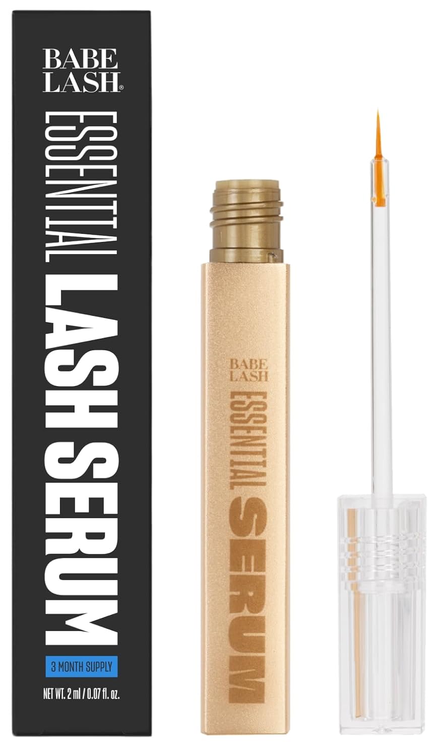 Lash Serum - Fuller & Longer Looking Eyelashes, Advanced Lash Enhancing Treatment for Natural Lashes, Extensions & Eyebrows, Vegan & Cruelty-Free