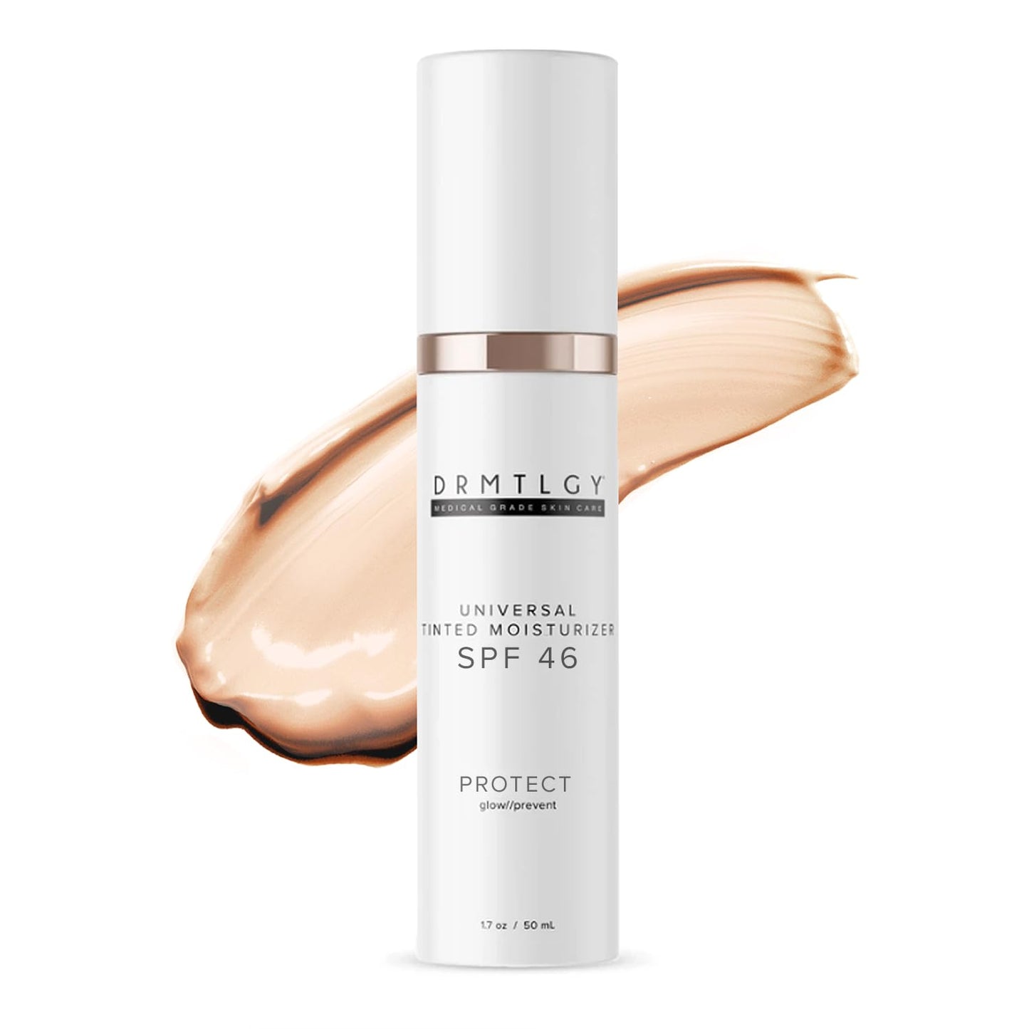 Anti-Aging Tinted Moisturizer SPF 46 – Sheer Face Sunscreen & Lightweight Makeup with Broad Spectrum UV Protection – Hydrating Skin Care & Face Moisturizer – 1.7 Oz