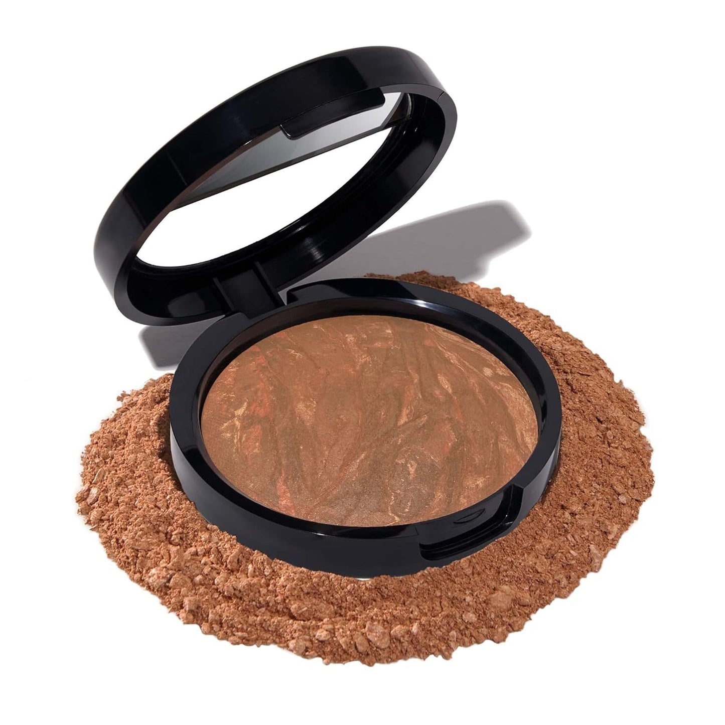 Award-Winning Baked Balance-N-Brighten Color Correcting Powder Foundation - Fair - Buildable Light to Medium Coverage - Demi-Matte Natural Finish