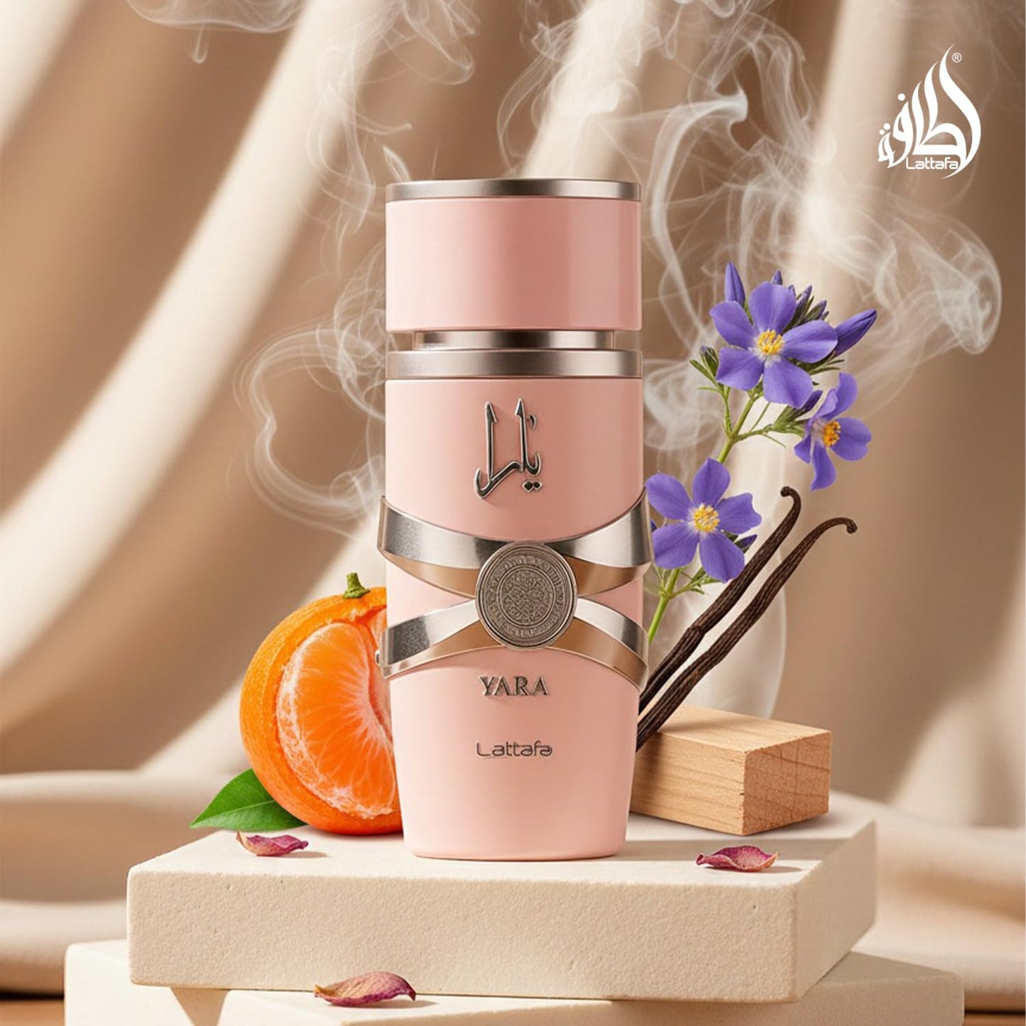 Yara - Vanilla, Gourmand, Fruity, Floral - Eau De Parfum Long-Lasting Fragrance for Women, 3.40 Ounce / 100 Ml