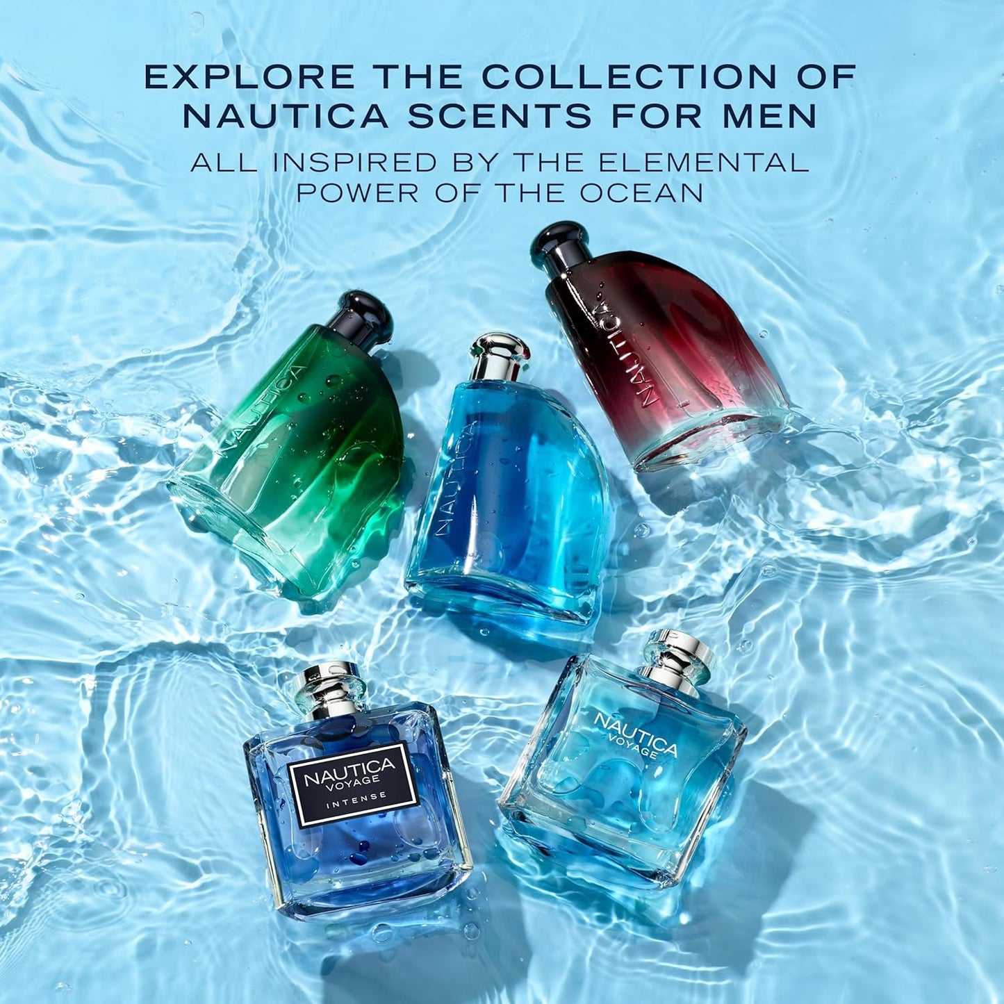 Voyage Intense Eau De Toilette 1.6 Fl Oz (Pack of 1), Notes of Vetiver, Smokey Leather, Mimosa, Men'S Fragrance, Long Lasting, Everyday Fragrance, Travel Size