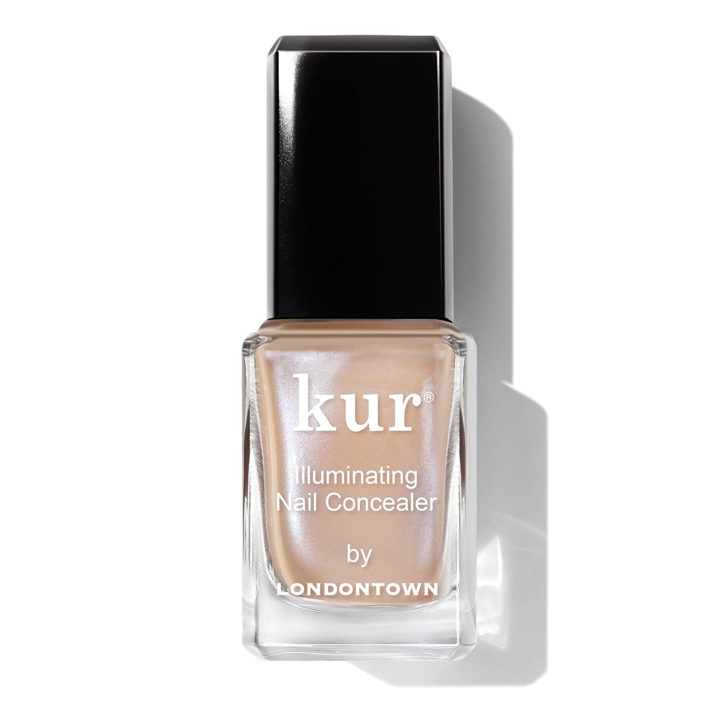Illuminating Nail Concealer - Sheer Brightening Nail Polish & Strengthener for Yellowing, Damaged or Discolored Nails, Natural Nail Perfector, 21+ Free, 0.4 Fl Oz