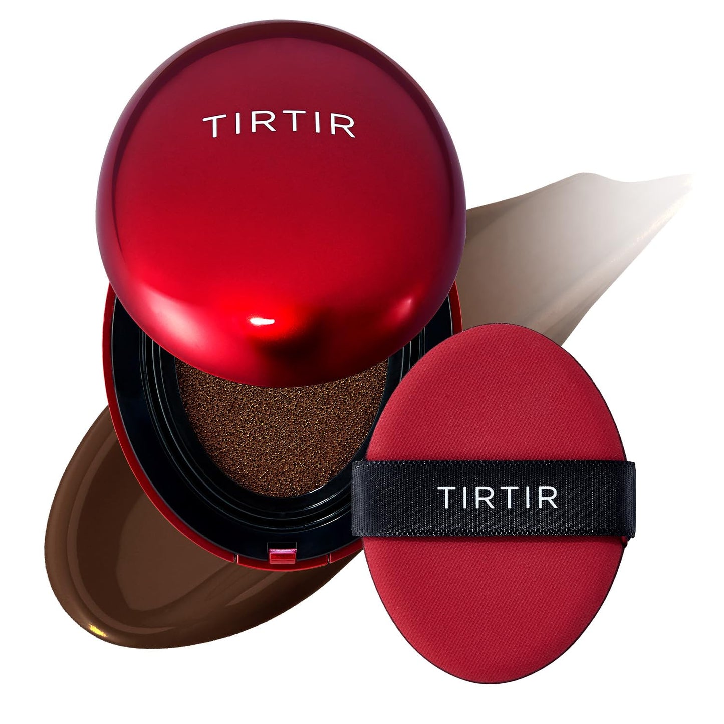Mask Fit Red Cushion Foundation | Full Coverage, Weightless, Skin Fit, Satin Glow Finish, Korean Makeup BB Foundation, Beauty, Tattoo Cover Up, Buildable (#23N Sand, 0.63 Fl Oz)