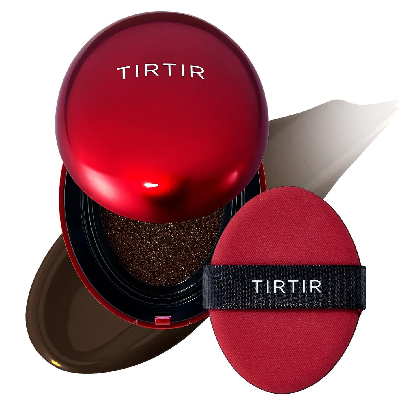 Mask Fit Red Cushion Foundation | Full Coverage, Weightless, Skin Fit, Satin Glow Finish, Korean Makeup BB Foundation, Beauty, Tattoo Cover Up, Buildable (#23N Sand, 0.63 Fl Oz)