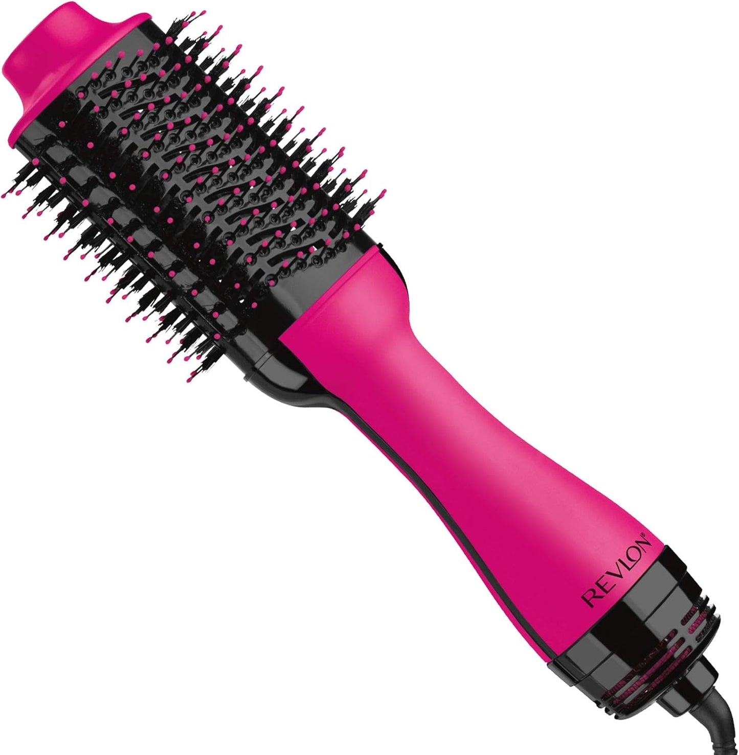 One-Step Volumizer Hair Dryer and Styler – Easy Salon-Style Blowouts – Less Frizz, More Shine, and Reduced Heat Damage, for All Hair Types and Lengths (Black)