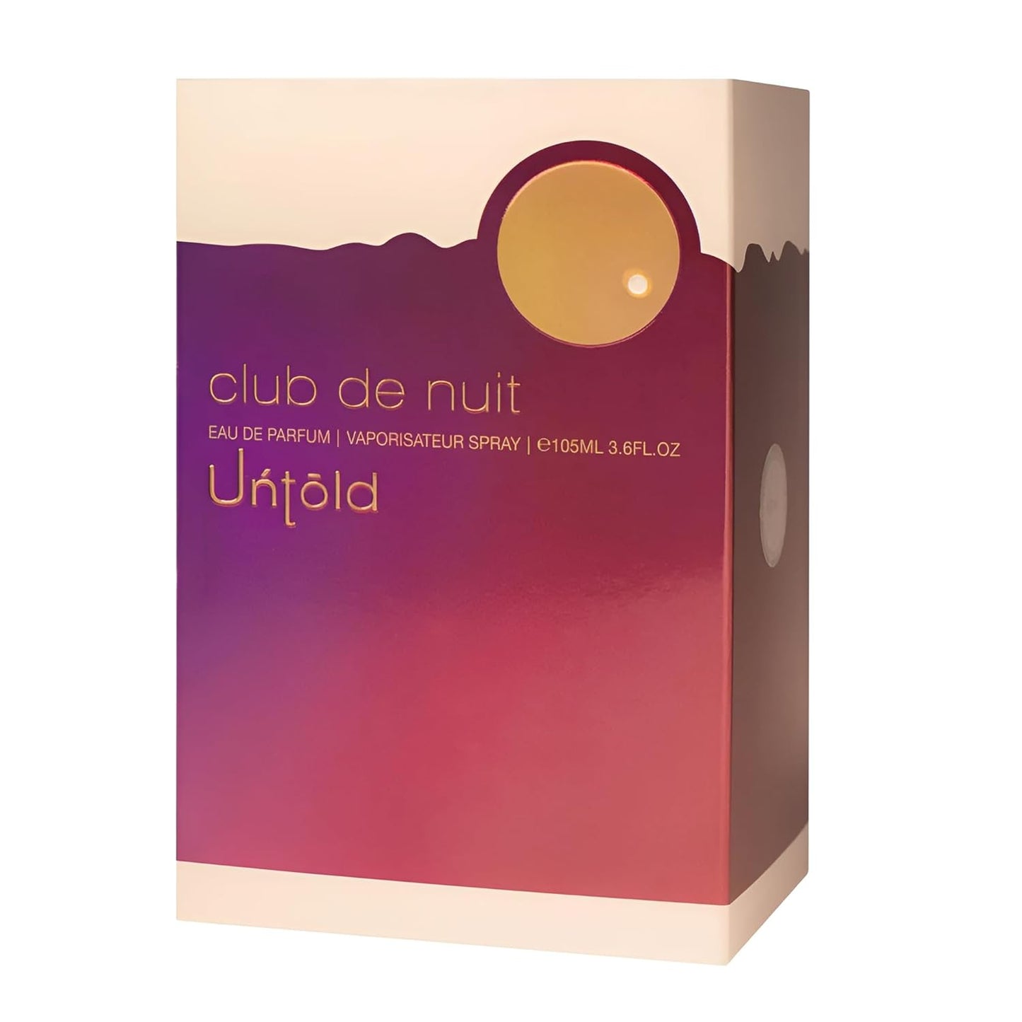 Club De Nuit Untold for Men Eau De Parfum Spray, 3.6 Ounce