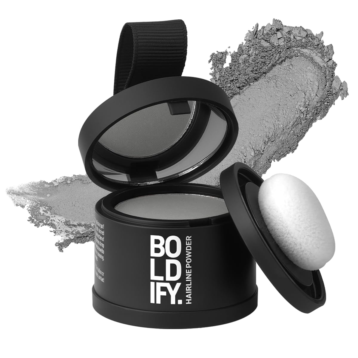 Hairline Powder - Root Touch up Hair Color for Gray Coverage - Bald Spot Concealing Hair Powder for Women & Men - 48-Hour Stain-Proof - Dark Brown