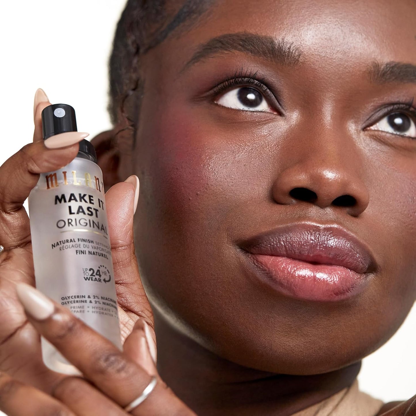 Setting Spray + Primer, Make It Last Original - Natural Finish with Niacinamide for Hydration, Setting Spray for Makeup and Face Primer, 3-In-1 Prime + Hydrate + Set, 2.03 Fl. Oz