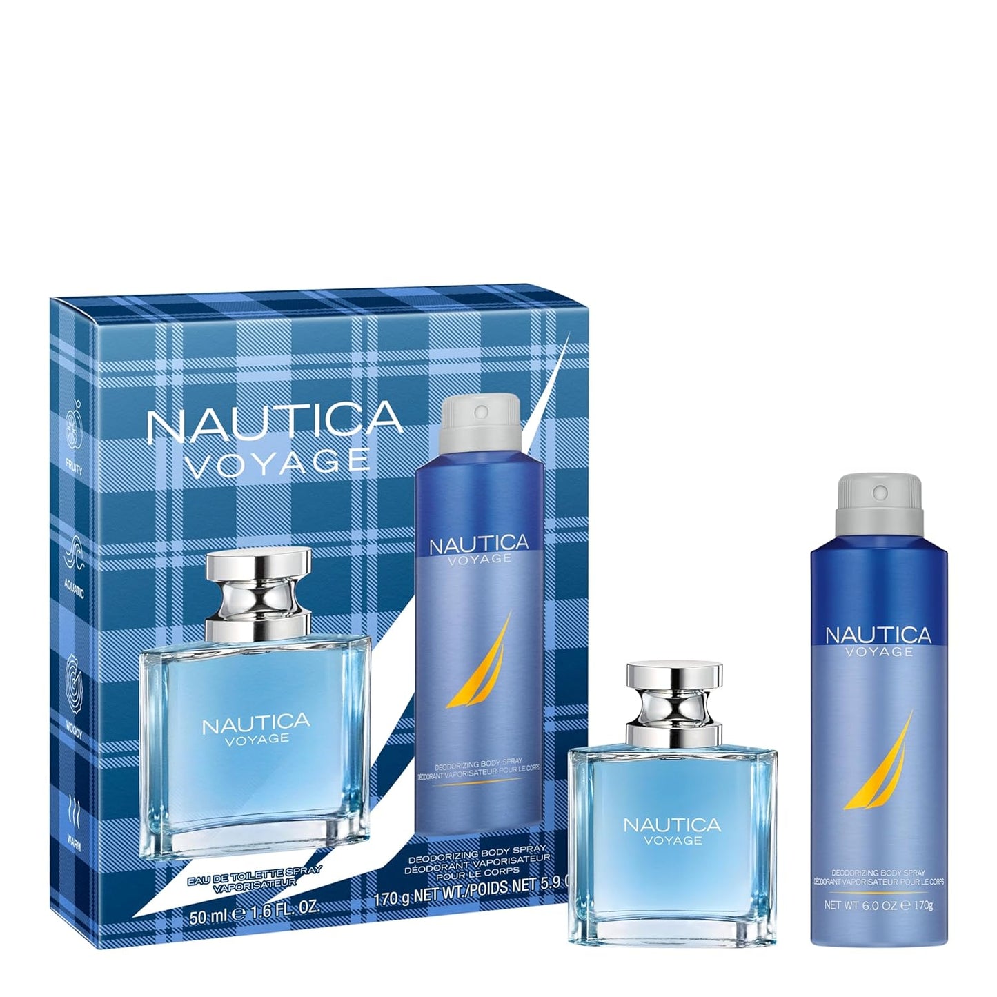 Voyage Intense Eau De Toilette 1.6 Fl Oz (Pack of 1), Notes of Vetiver, Smokey Leather, Mimosa, Men'S Fragrance, Long Lasting, Everyday Fragrance, Travel Size
