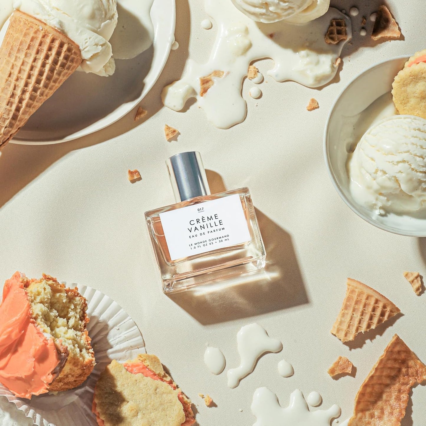 Crème Vanille Eau De Parfum - 1 Fl Oz (30 Ml) - Warm Vanilla, Jasmine, Amber Perfume Notes