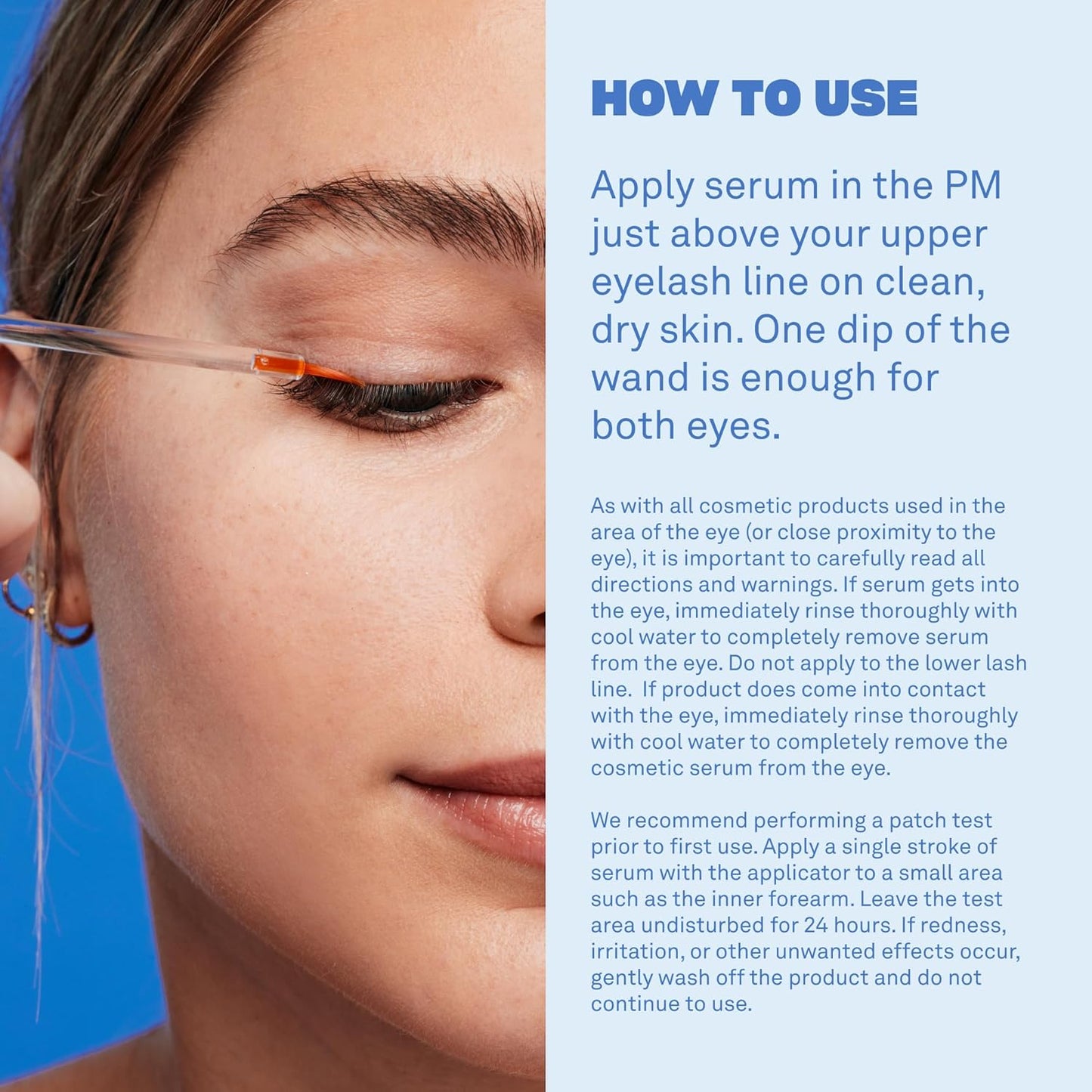 Lash Serum - Fuller & Longer Looking Eyelashes, Advanced Lash Enhancing Treatment for Natural Lashes, Extensions & Eyebrows, Vegan & Cruelty-Free