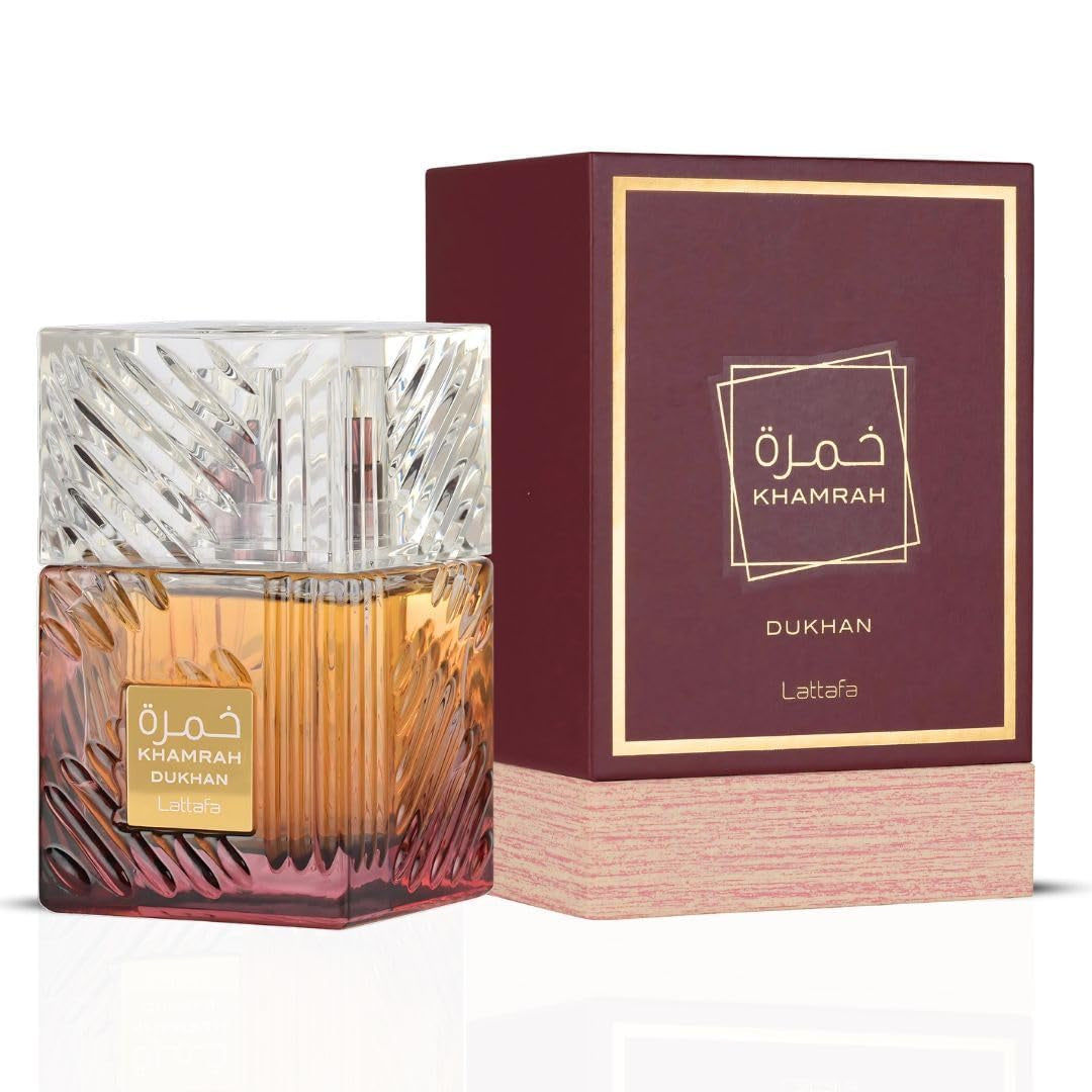 Khamrah - Vanilla, Warm Spicy, Amber, Cinnamon - Eau De Parfum Long-Lasting Fragrance for Unisex, 3.40 Ounce / 100 Ml