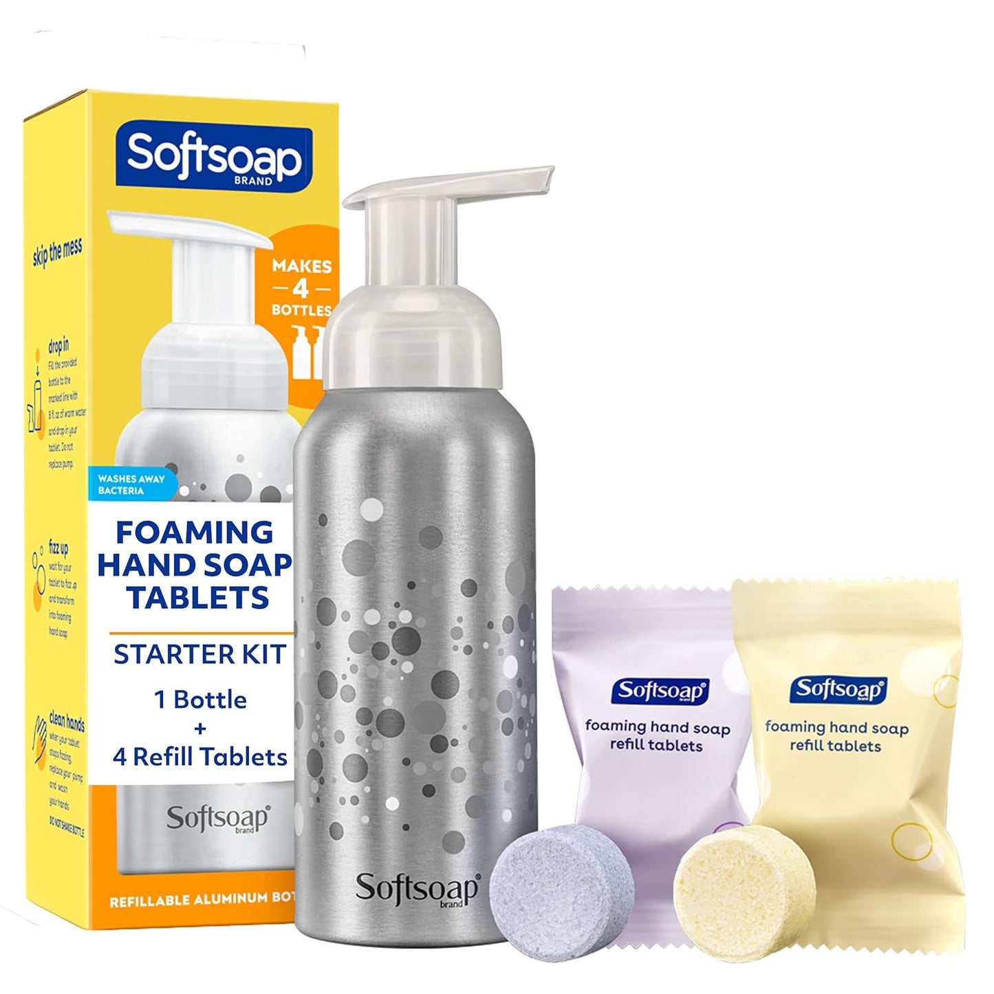 44571 Antibacterial Hand Soap, Crisp Clean, 11 1/4 Oz Pump Bottle, 6/Carton