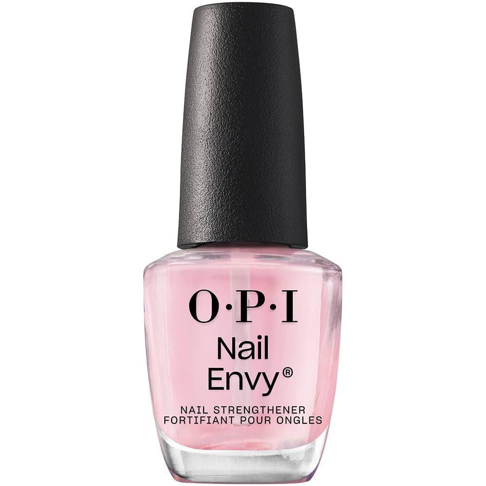 Nail Envy Nail Strengthener | Clear & Opaque Crème Nail Polish Treatment | Strengthen Weak & Thin Nails