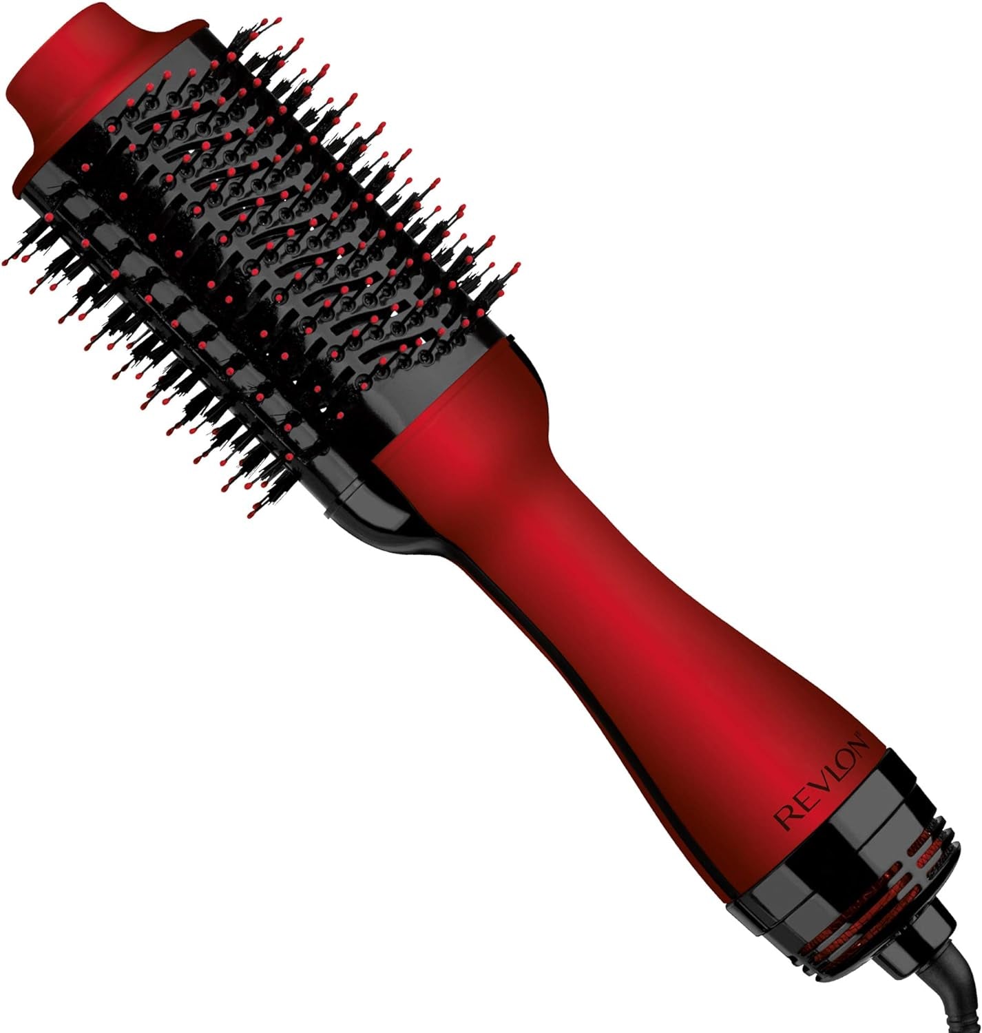 One-Step Volumizer Hair Dryer and Styler – Easy Salon-Style Blowouts – Less Frizz, More Shine, and Reduced Heat Damage, for All Hair Types and Lengths (Black)