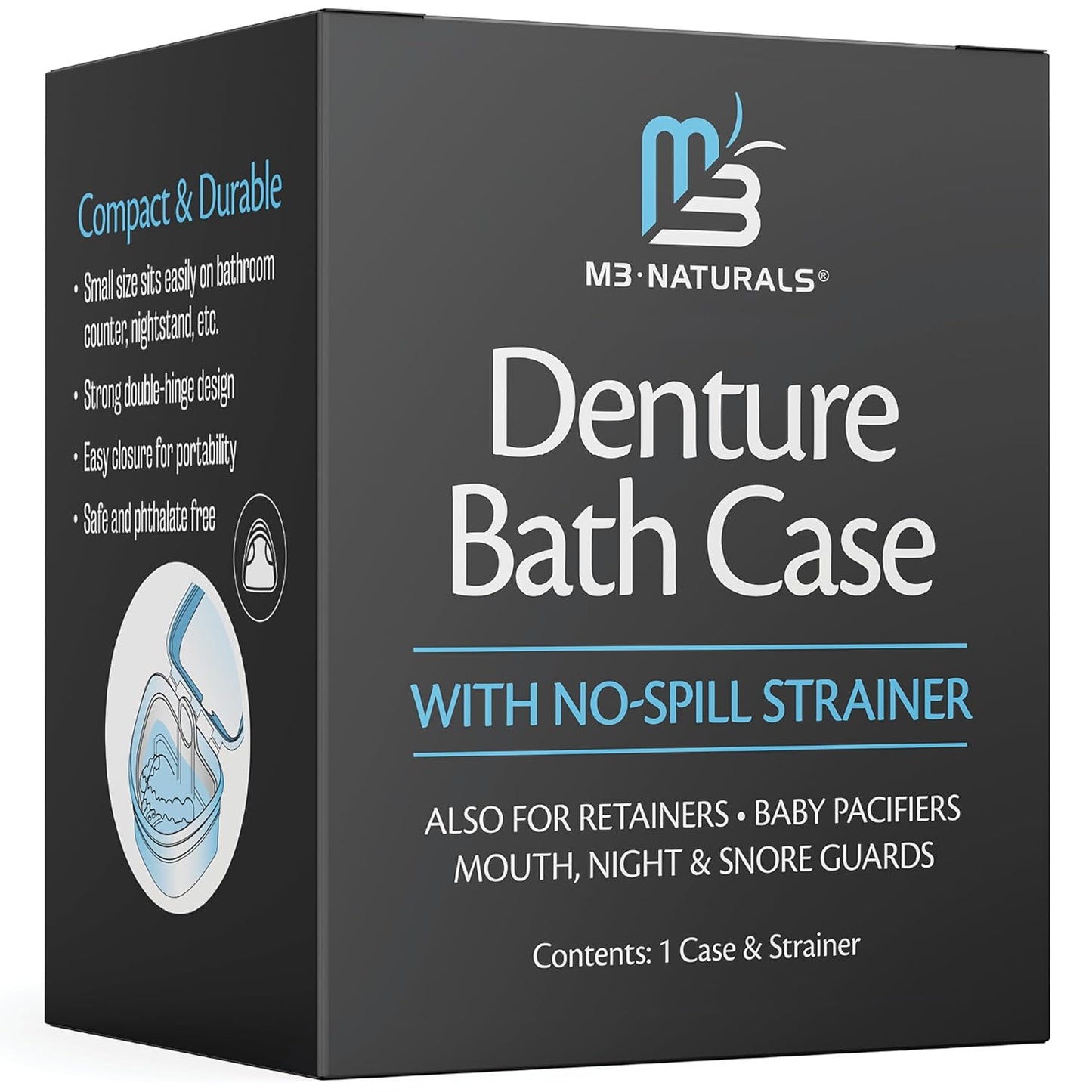 Retainer Cleanser Tablets Invisalign Cleaner, Removes Odors Discoloration Stains and Plaque 4 Month Supply Denture Cleansers Retainers Mouth Guards Denture Bath Mint by