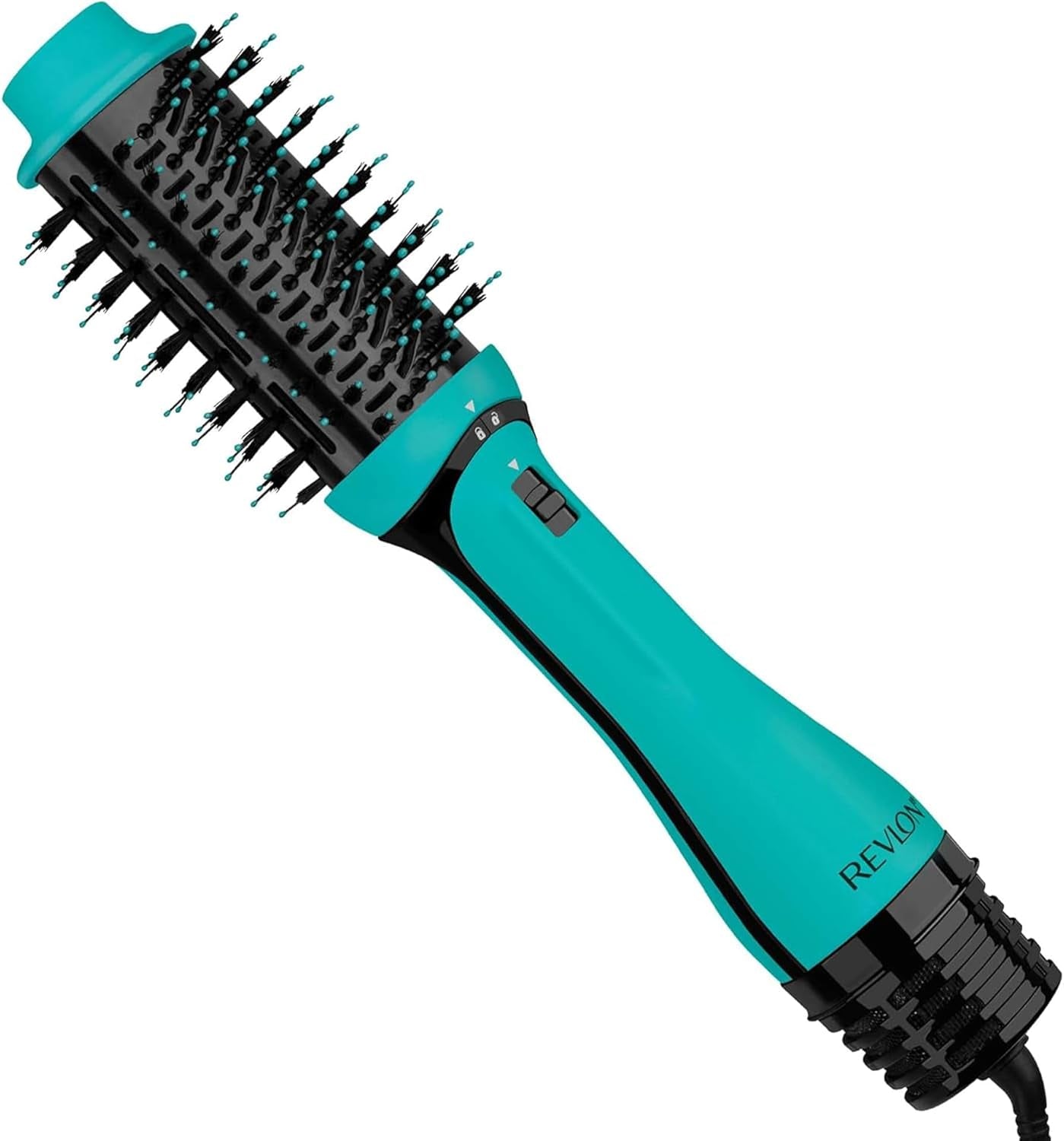One-Step Volumizer Hair Dryer and Styler – Easy Salon-Style Blowouts – Less Frizz, More Shine, and Reduced Heat Damage, for All Hair Types and Lengths (Black)