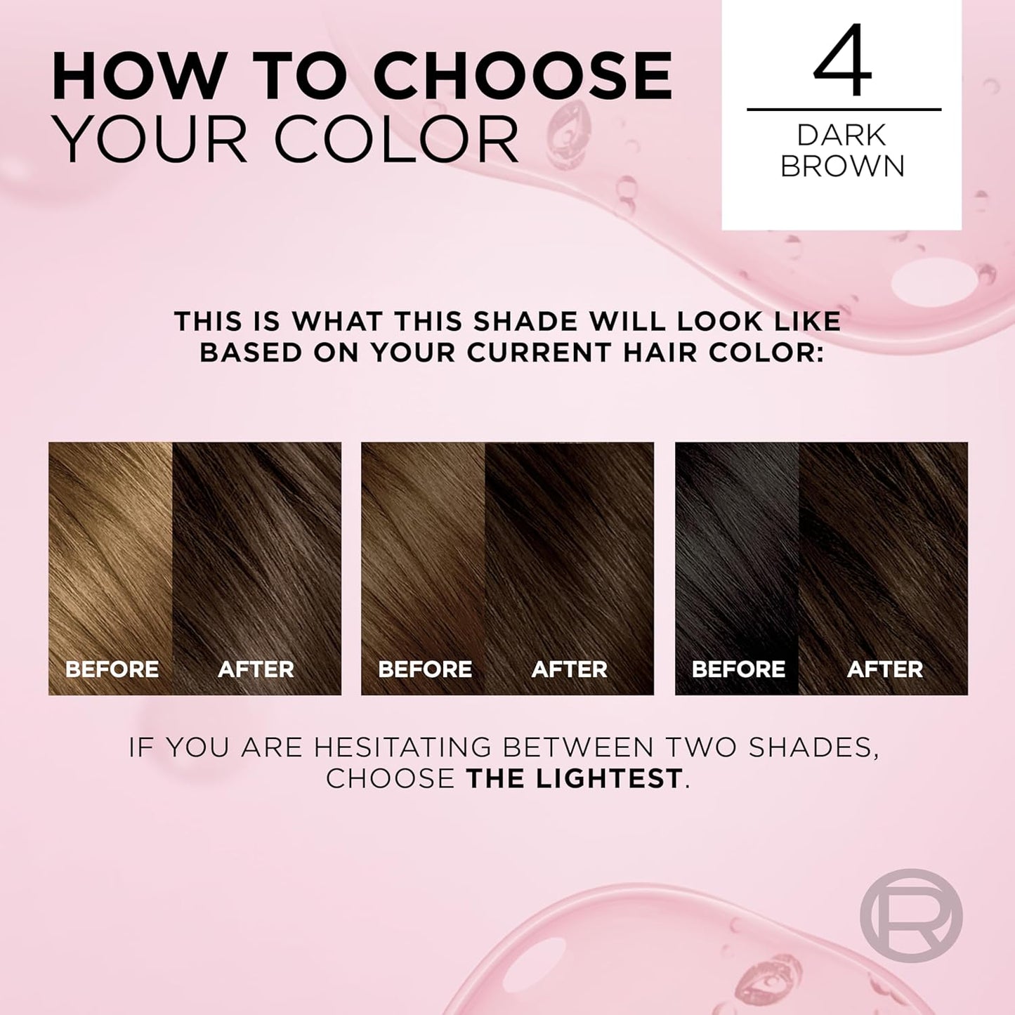 Excellence Crème Permanent Hair Dye, Triple Care Hair Color with Pro-Keratine Complex for 100% Gray Hair Coverage, 4 Dark Brown, 1 Kit