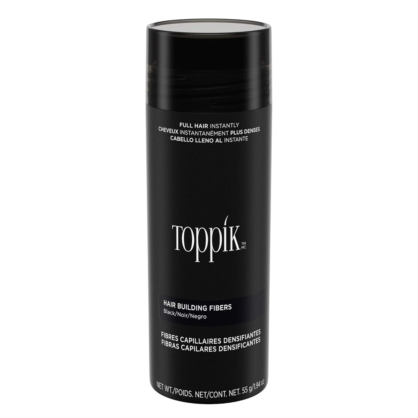 Toppik Hair Building Fibers, Fill in Fine or Thinning Hair Instantly Thicker, Fuller Looking Hair 9 Shades,4 Size Options