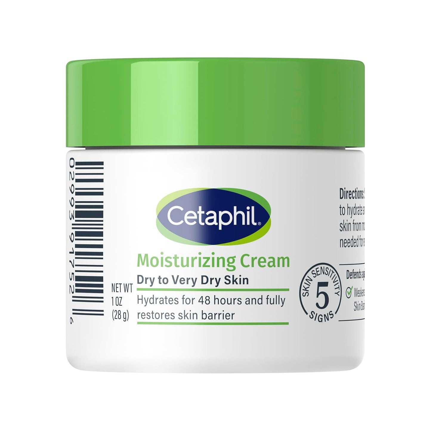 Face & Body Moisturizer, Hydrating Moisturizing Cream for Dry to Very Dry, Sensitive Skin, NEW 16 Oz 2 Pack, Fragrance Free, Non-Comedogenic, Non-Greasy