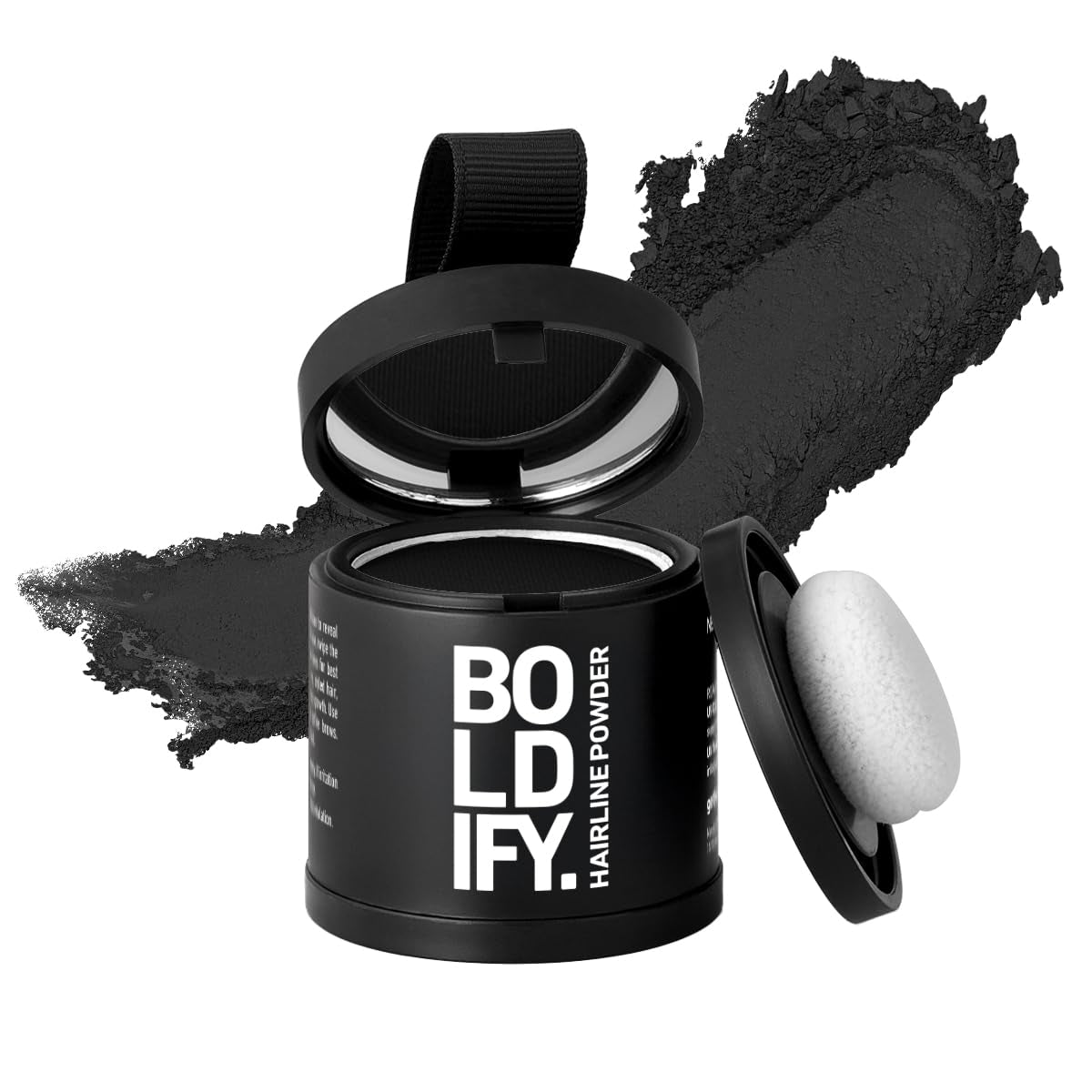 Hairline Powder - Root Touch up Hair Color for Gray Coverage - Bald Spot Concealing Hair Powder for Women & Men - 48-Hour Stain-Proof - Dark Brown