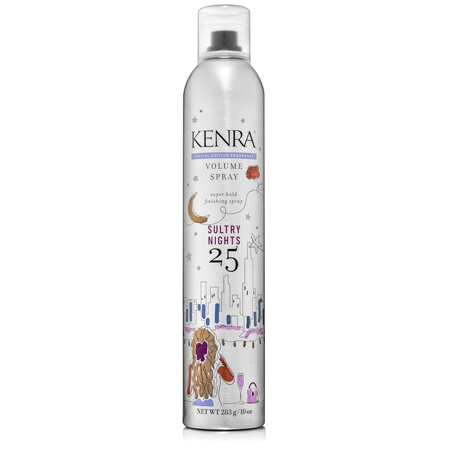 Volume Spray 25 | Super Hold Finishing & Styling Hairspray | Flake-Free & Fast-Drying | Wind & Humidity Resistance | All Hair Types