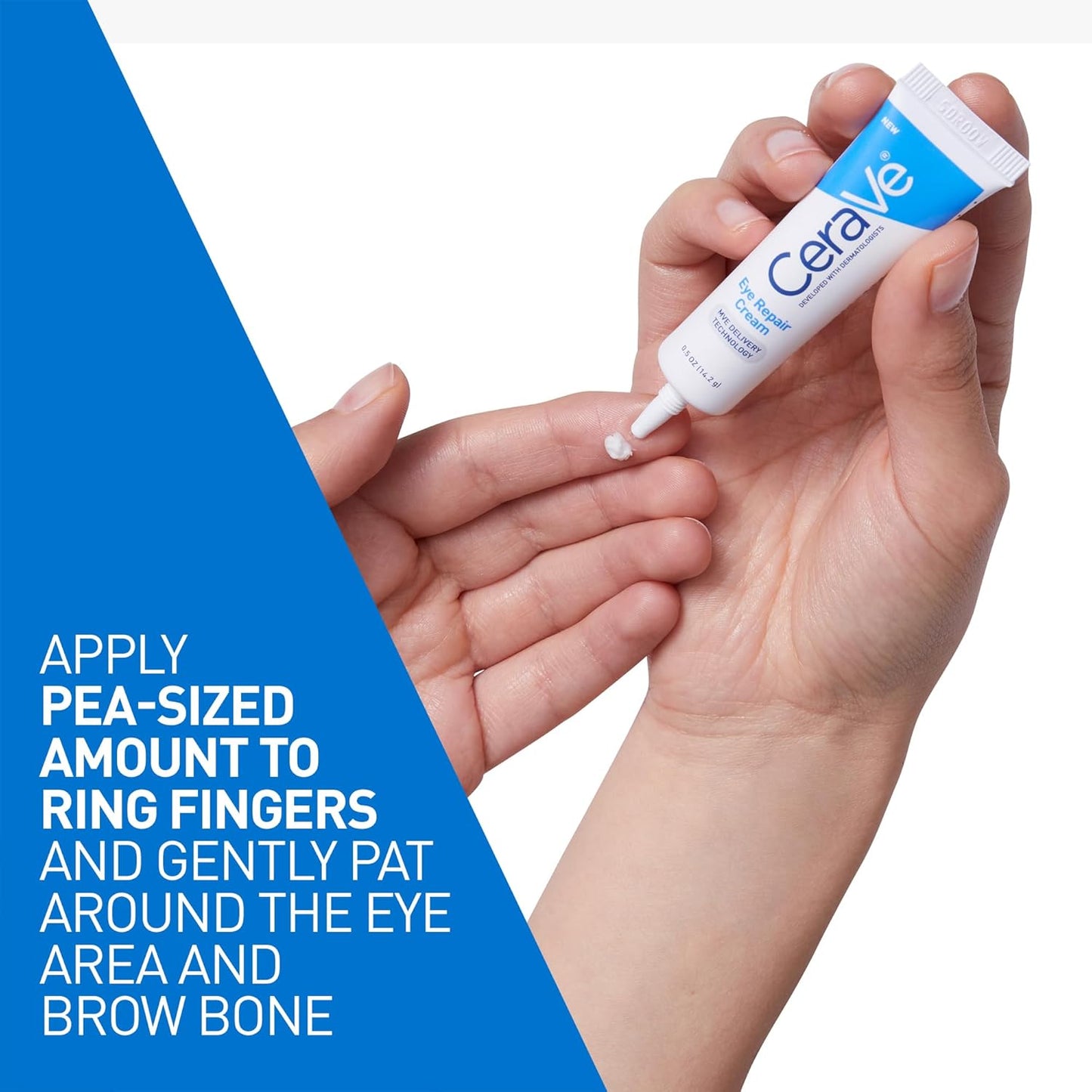 Eye Repair Cream, under Eye Cream for Puffiness and Bags under Eyes, Hyaluronic Acid + Niacinamide + Marine Botanical Complex, Oil Free & Opthalmologist Tested