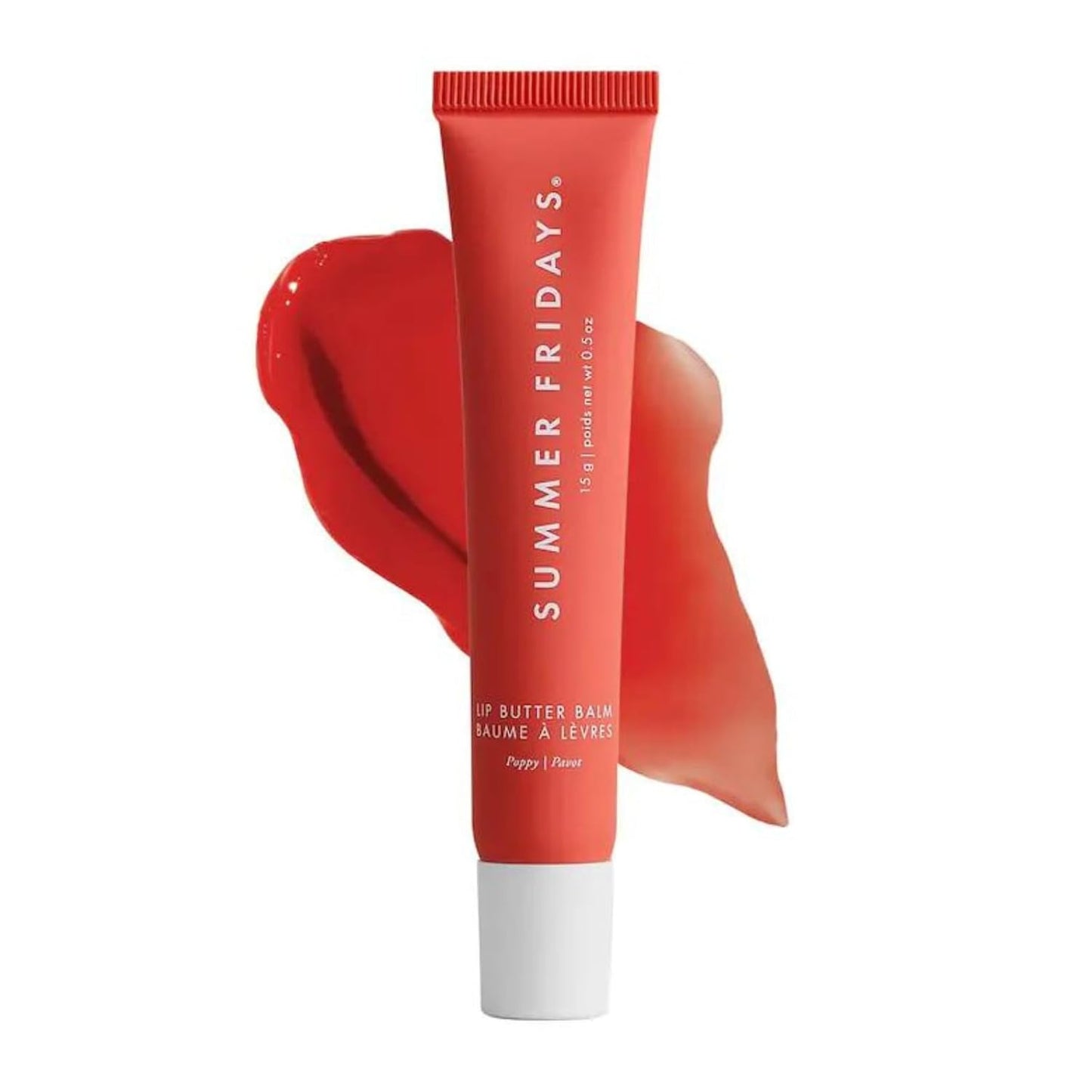Tinted Lip Butter Balm - Conditioning Vegan Lip Balm for Instant Moisture, Shine & Hydration - Sheer-Tinted, Soothing Skincare - Pink Sugar (.5 Oz)