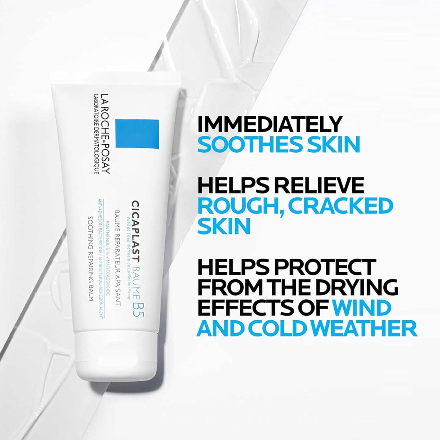 Cicaplast Balm B5, Healing Ointment and Soothing Therapeutic Multi Purpose Cream for Dry & Irritated Skin, Body and Hand Balm, Baby Safe, Fragrance Free