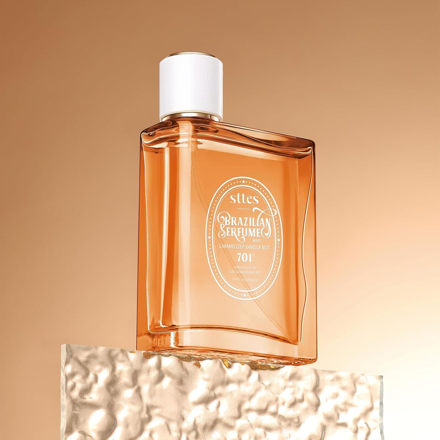 Perfume 602# (Irresistible Sunshine) - Eau De Perfume 100Ml (3.4Fl Oz) Vanilla Gourmet Tune (Caramel Vanilla Flavor)