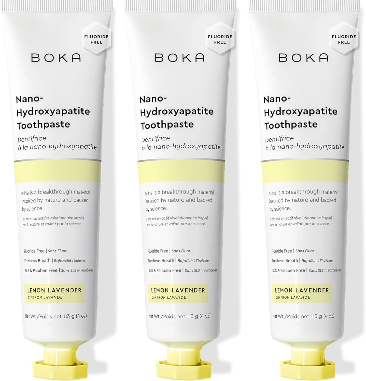 Fluoride Free Toothpaste, Nano Hydroxyapatite Toothpaste, Appropriate for Sensitive Teeth - for Adult, Kids Oral Care - Ela Mint Flavor, 4 Fl Oz 1Pk US Manufactured