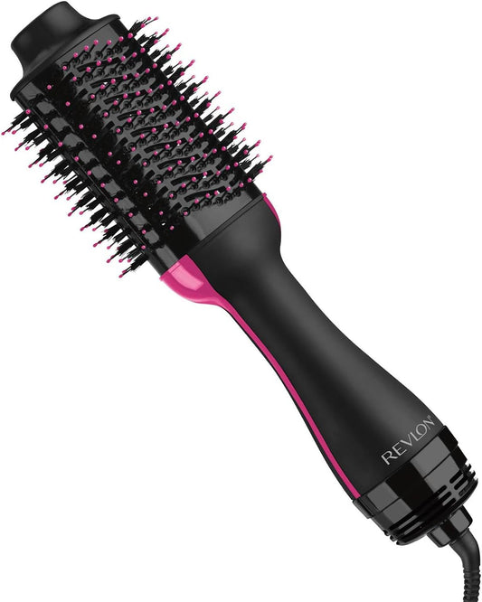 One-Step Volumizer Hair Dryer and Styler – Easy Salon-Style Blowouts – Less Frizz, More Shine, and Reduced Heat Damage, for All Hair Types and Lengths (Black)