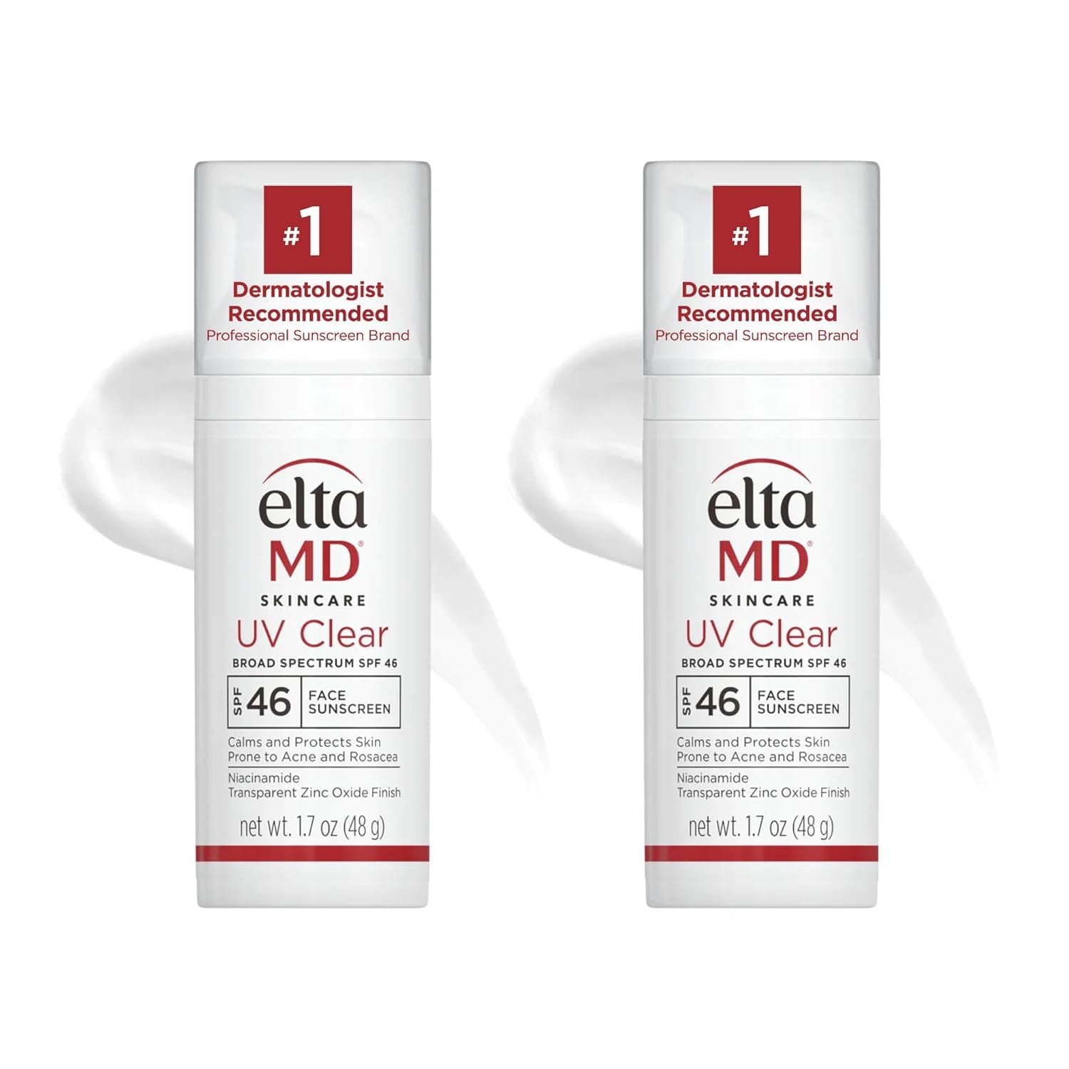 UV Clear Face Sunscreen SPF 46, Oil-Free Sunscreen with Zinc Oxide, Dermatologist Recommended