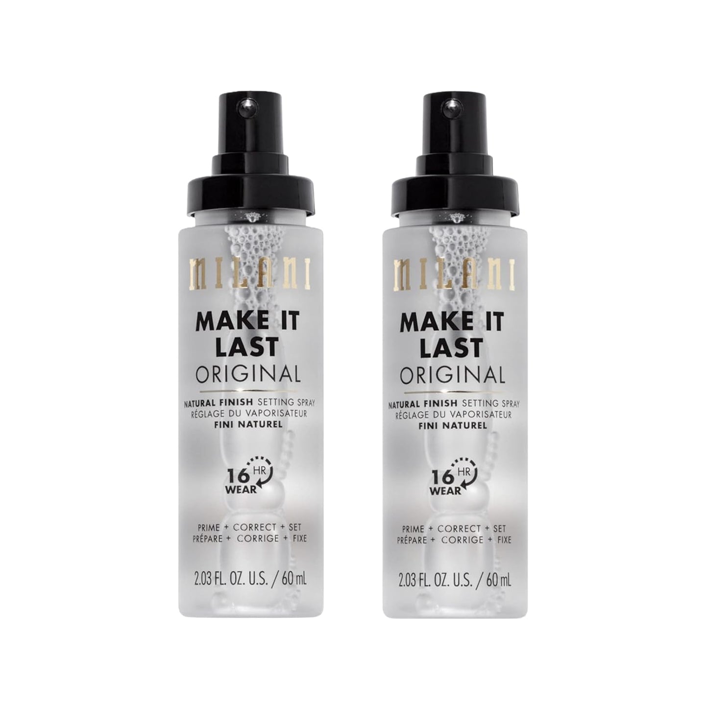 Setting Spray + Primer, Make It Last Original - Natural Finish with Niacinamide for Hydration, Setting Spray for Makeup and Face Primer, 3-In-1 Prime + Hydrate + Set, 2.03 Fl. Oz